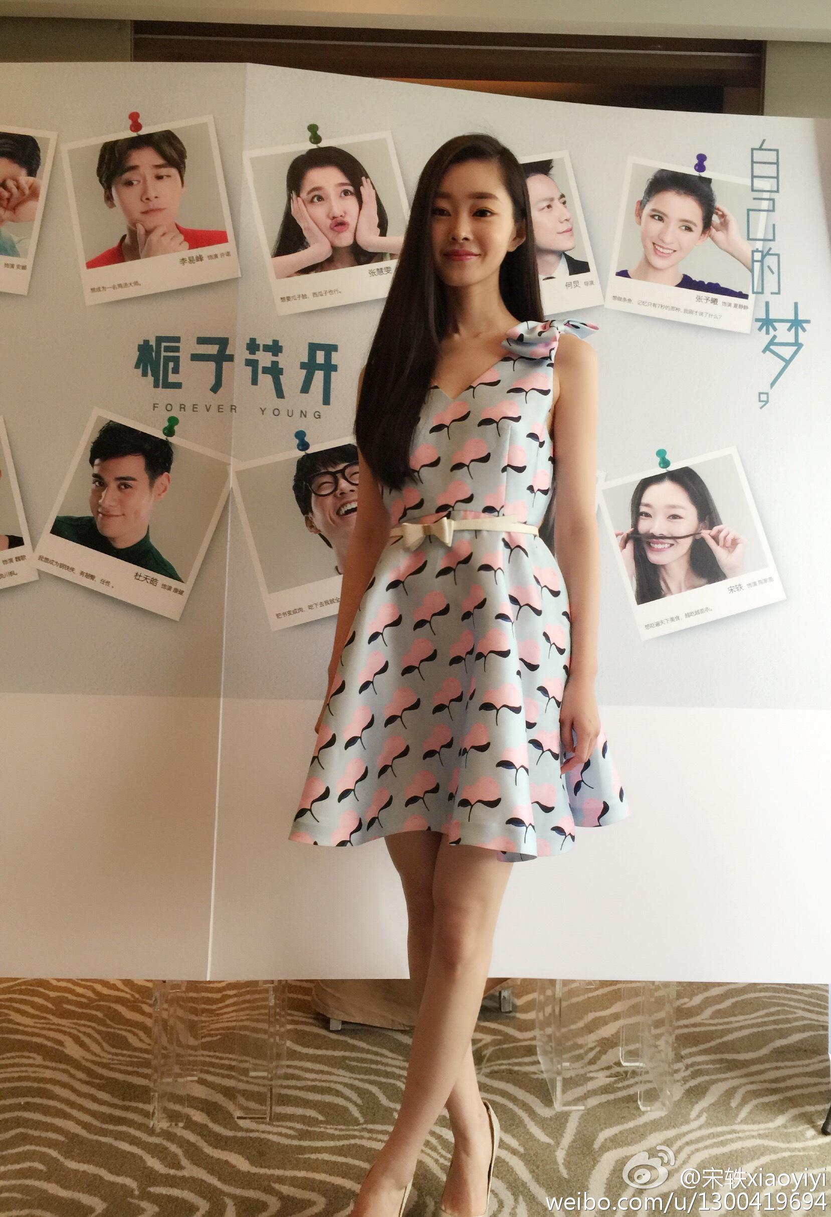 宋轶现场性感丝袜美腿短裙高跟[3]