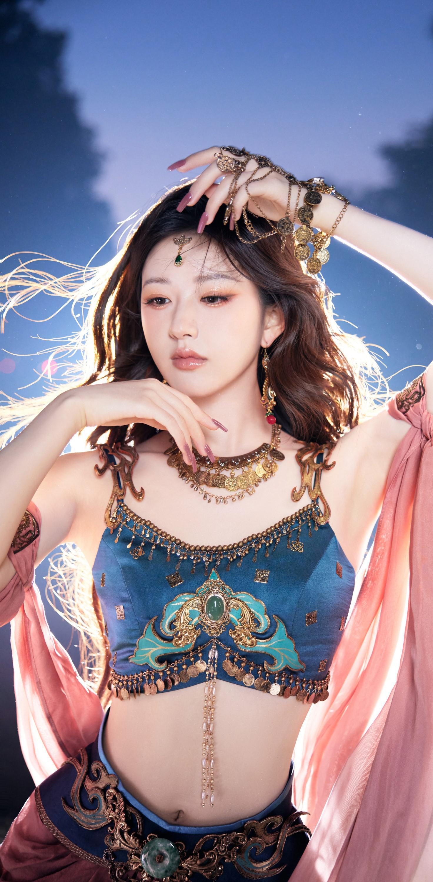 赵露思性感莲花仙女舞蹈[4]