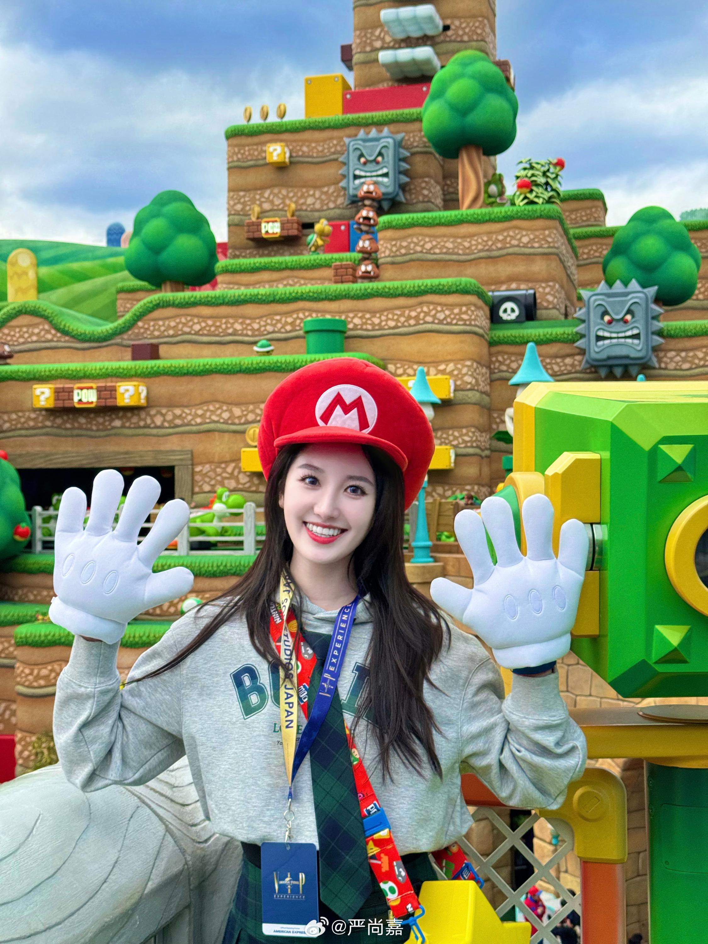 开门大吉二场美女主持人严尚嘉马里奥短裙丝袜美腿旅游[2]