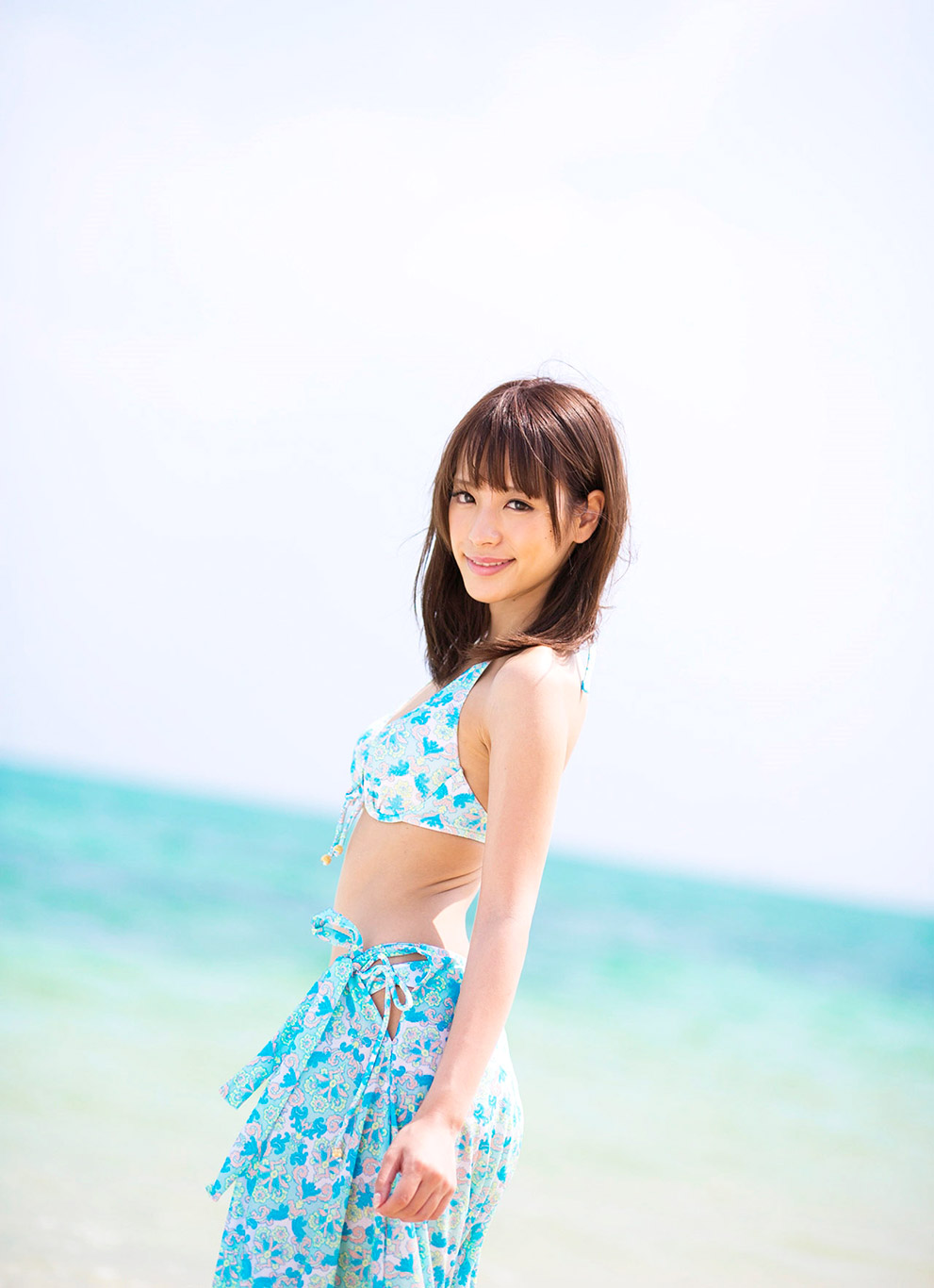 桃乃木香奈海边清凉写真[2]