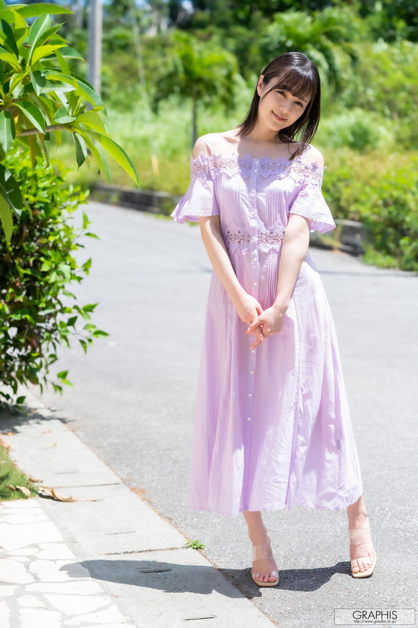 凉森玲梦 Graphis_Just the way I am-紫色连衣裙少女风[2]