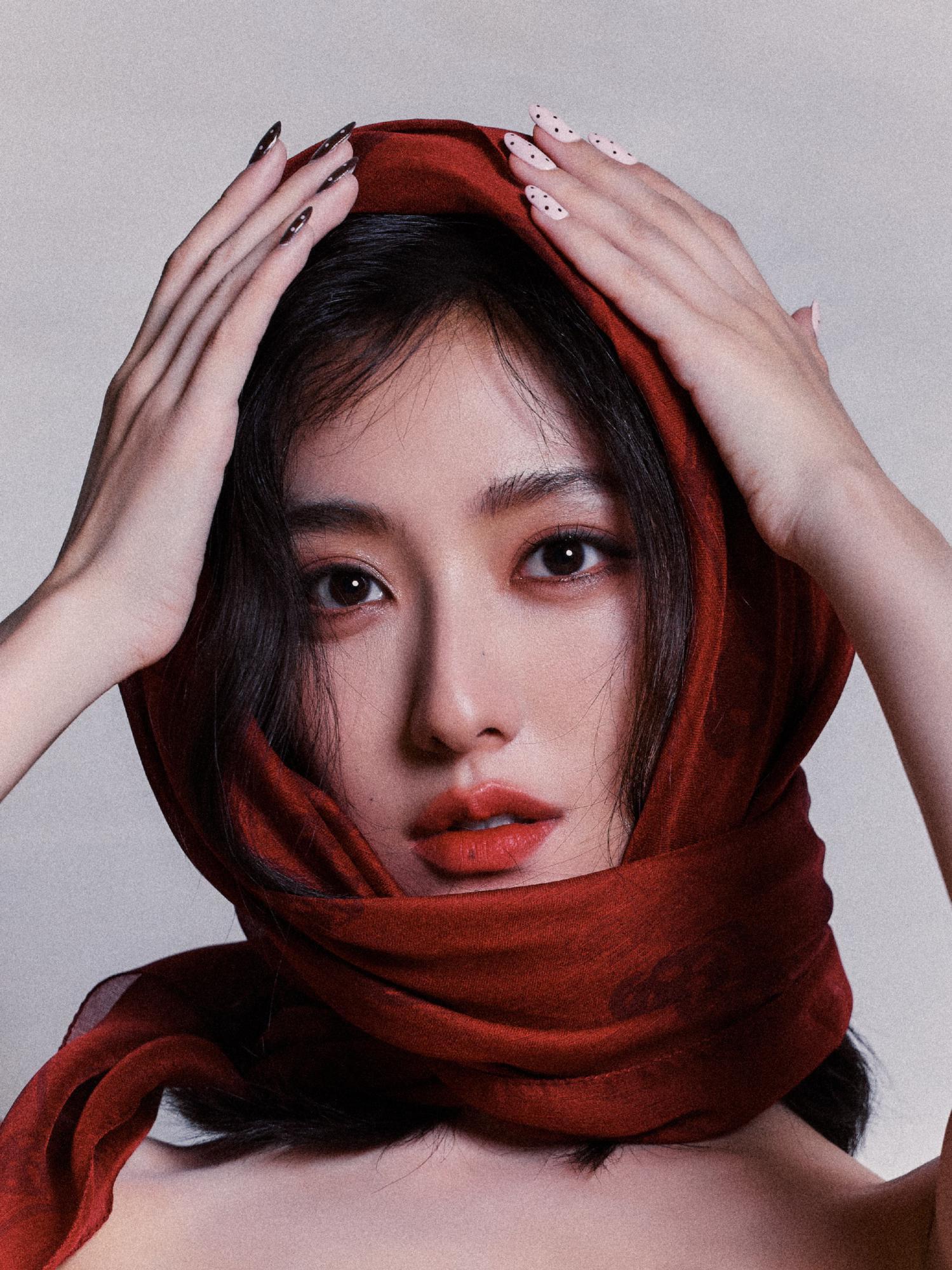 胡连馨白色短袜青春妩媚[2]