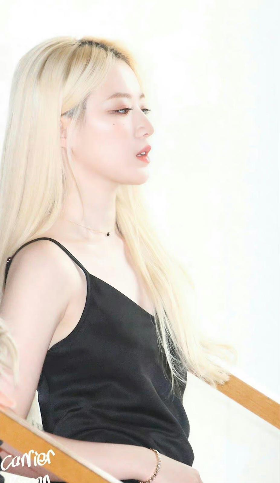 叶舒华金发精致妆容好美[5]