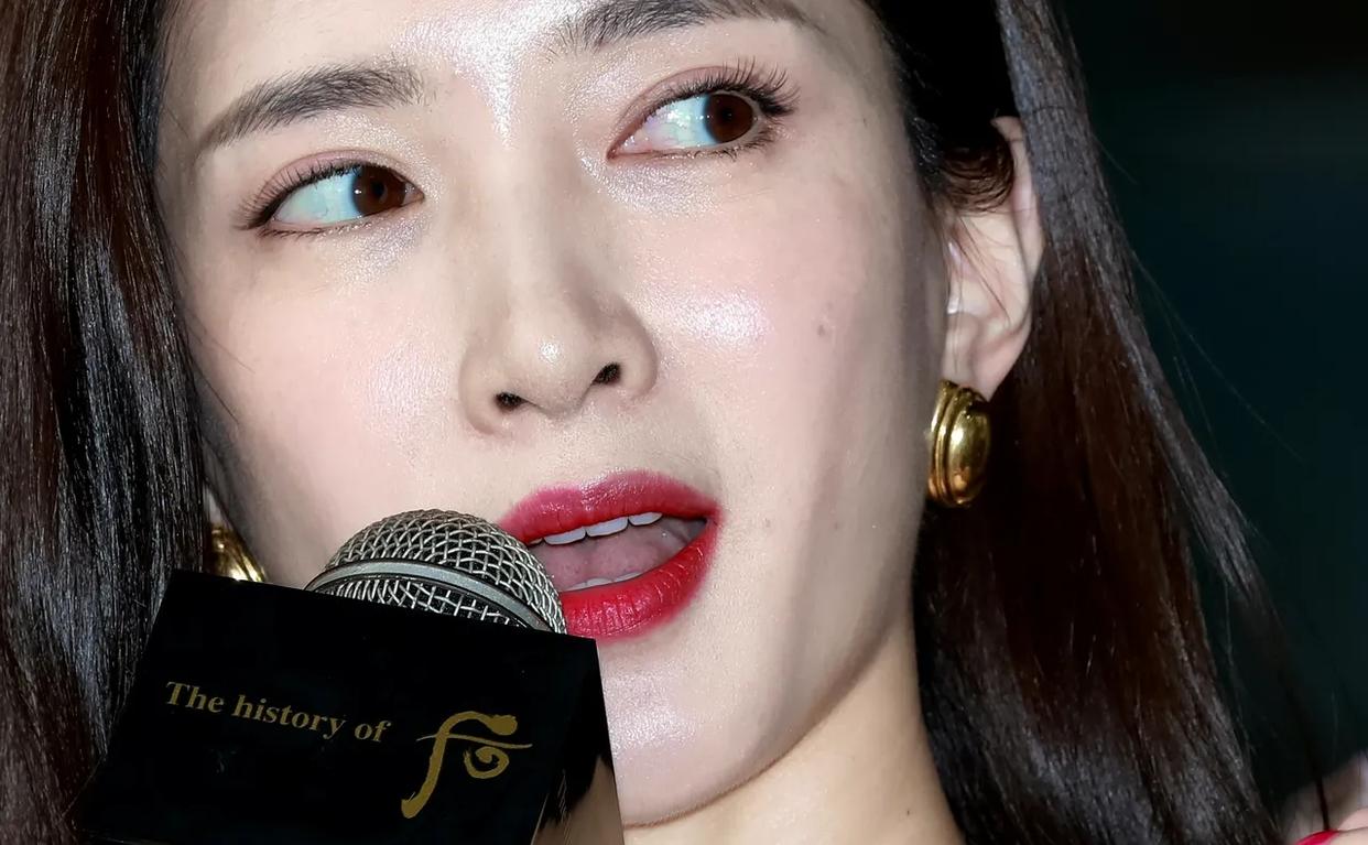 江疏影脸部特写生图近照