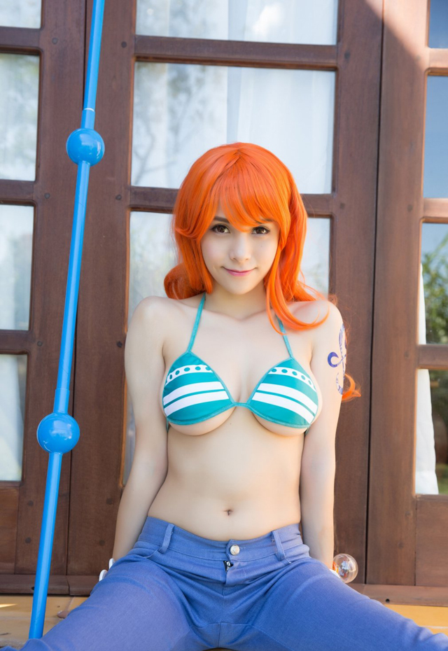夏美酱海贼王爱乃娜美COS[7]