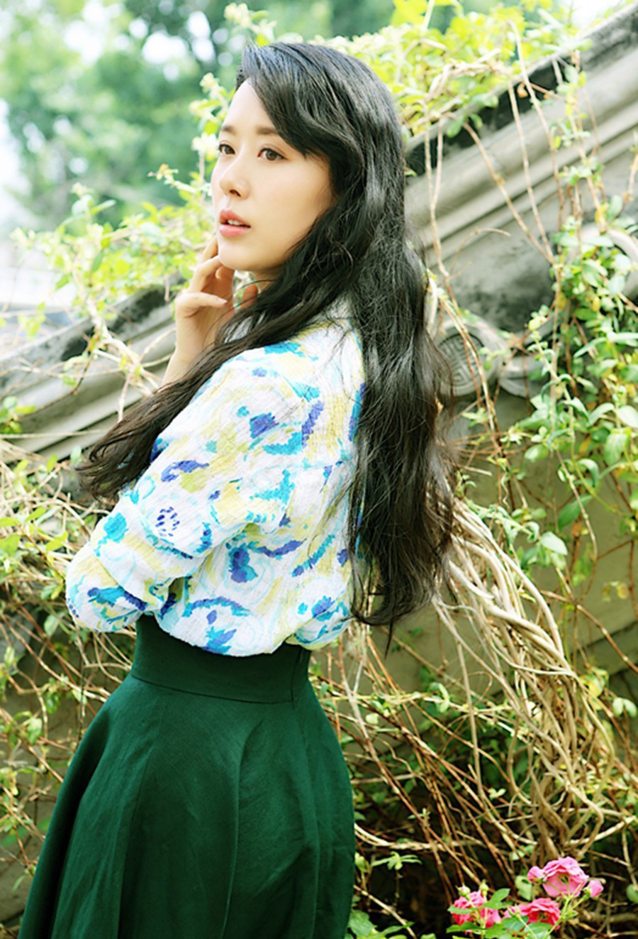 颜丹晨初春唯美写真[3]