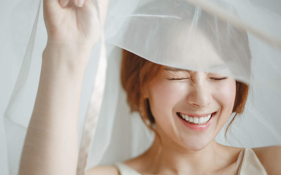 蔡妍梦幻婚纱写真曝光 唯美浪漫写真[3]
