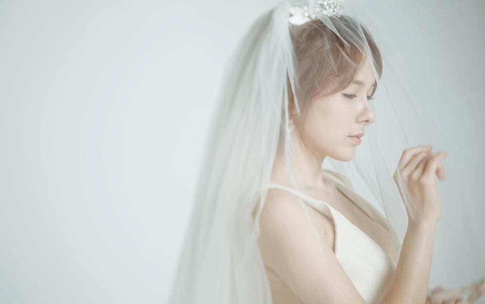 蔡妍梦幻婚纱写真曝光 唯美浪漫写真[4]