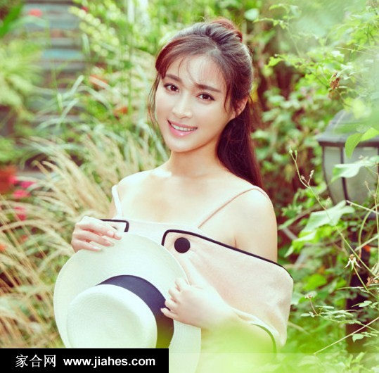 甘婷婷宛若花仙子清新甜美[4]
