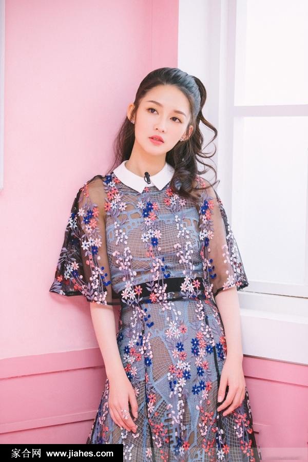 李沁宛如甜美花仙子满满少女力图片[5]