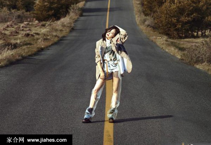 长腿美女宋茜公路时尚大片曝光帅气十足[7]