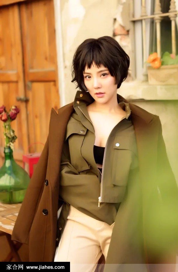 赵奕欢也剪短发演绎迷人小妖精[2]