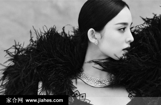 漂亮天鹅颈美女明星古力娜扎冷艳魅惑写真大片[8]