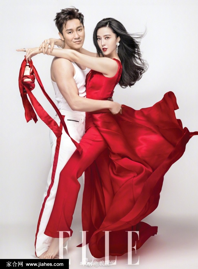范冰冰李晨亲密同登 ELLEChina30周年特别刊封面[14]