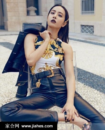 蔡依林复古暗色唇妆个性时尚大片美出新高度[3]