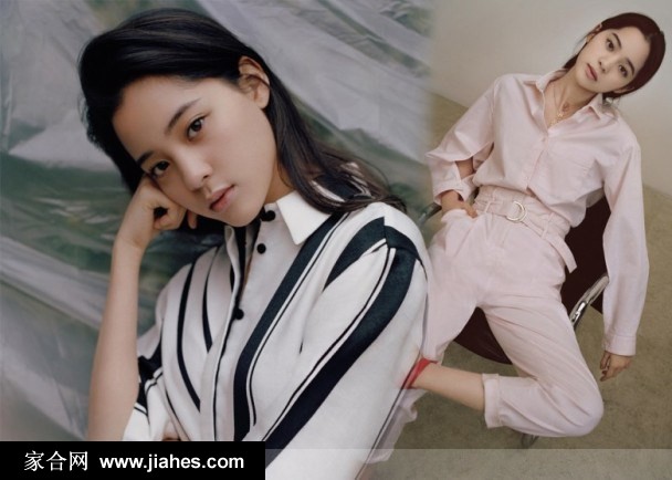 00后小花欧阳娜娜巴黎广告拍摄东方美写真图片[2]