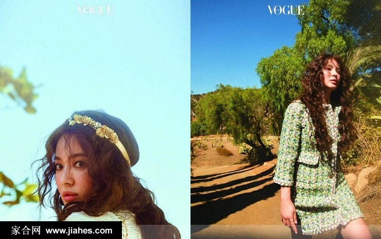 貌美人妻宋慧乔长裙乡间唯美写真图片[4]