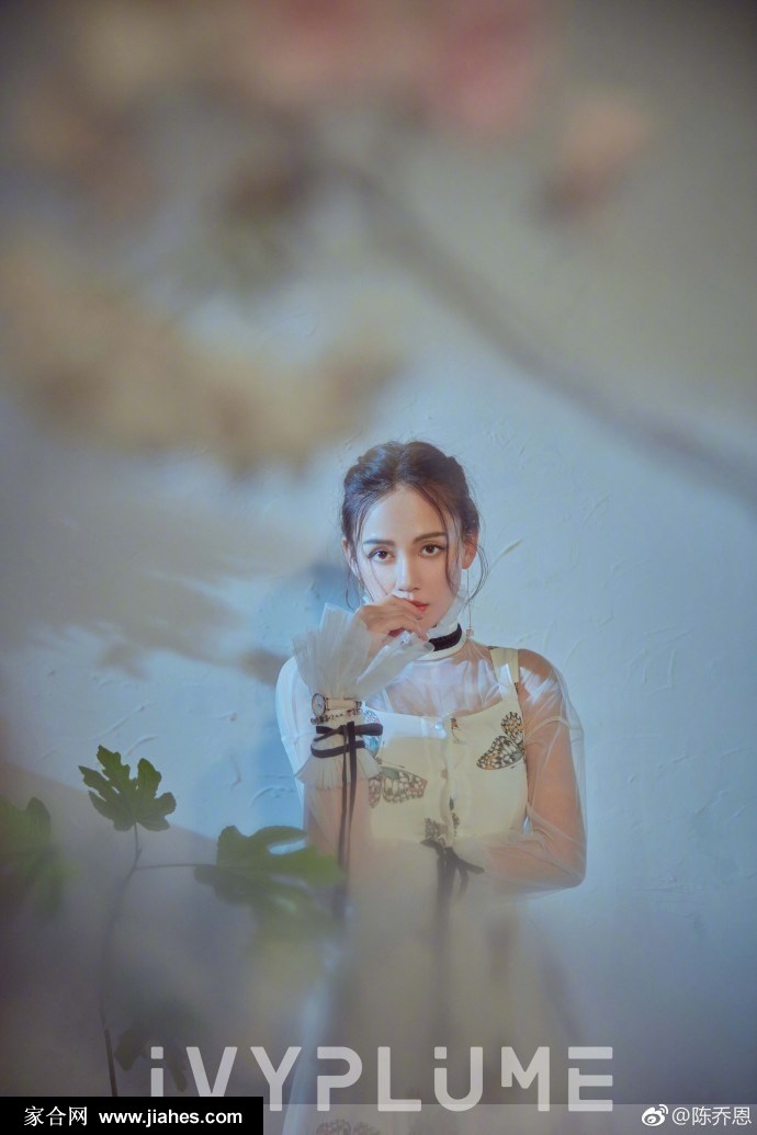 陈乔恩蕾丝纱裙梦幻光影少女感十足写真图片[3]