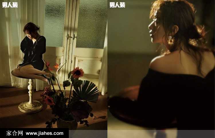 吴谨言百变风格造型慵懒卷发魅惑妆容时尚写真图片[7]