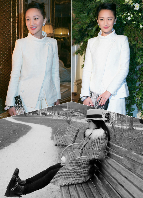 周迅现身Chanel 2015早秋“巴黎―萨尔茨堡” 香奈儿大秀[4]