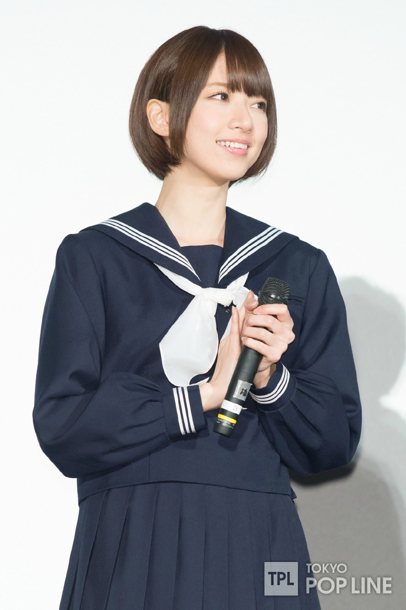 桥本奈奈未学生装甜美[2]