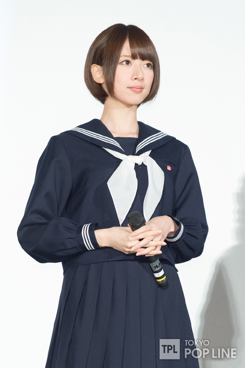 桥本奈奈未学生装甜美[3]