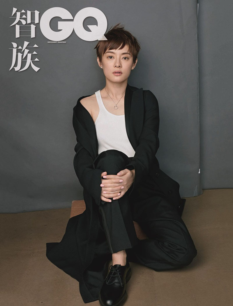 孙俪酷感之姿登男刊封面[3]