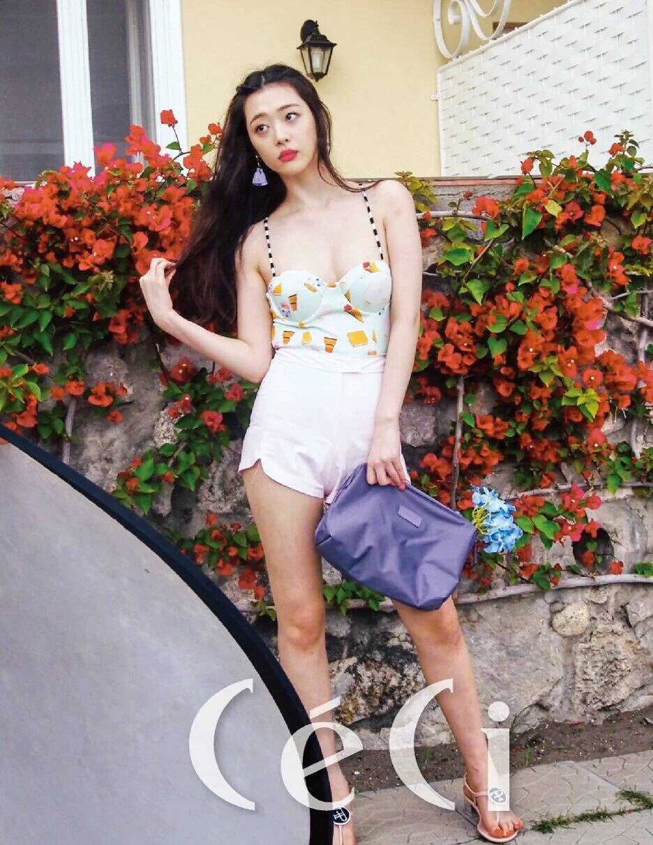 崔雪莉《CeCi》七月刊 甜美性感 太迷人啦[5]
