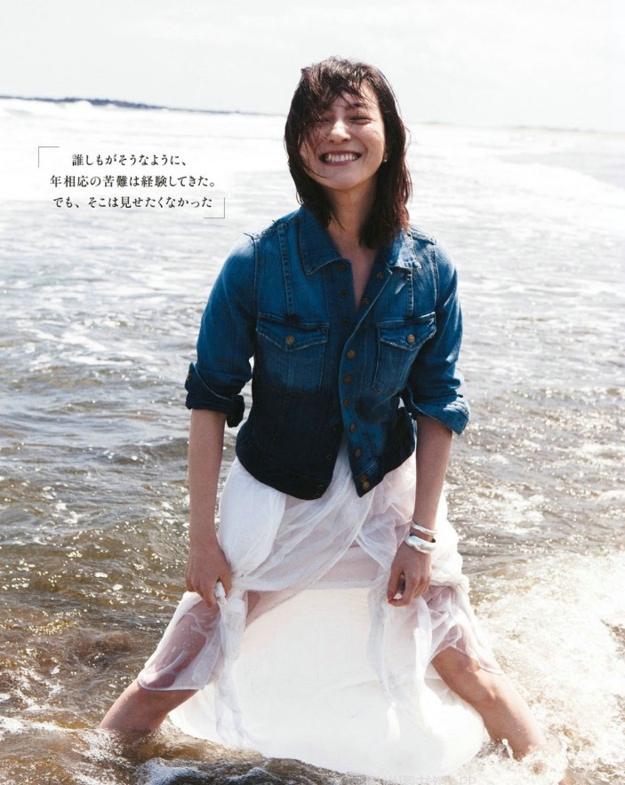 广末凉子 for FRaU 7月刊拥有清澈气质的氧气女子[5]