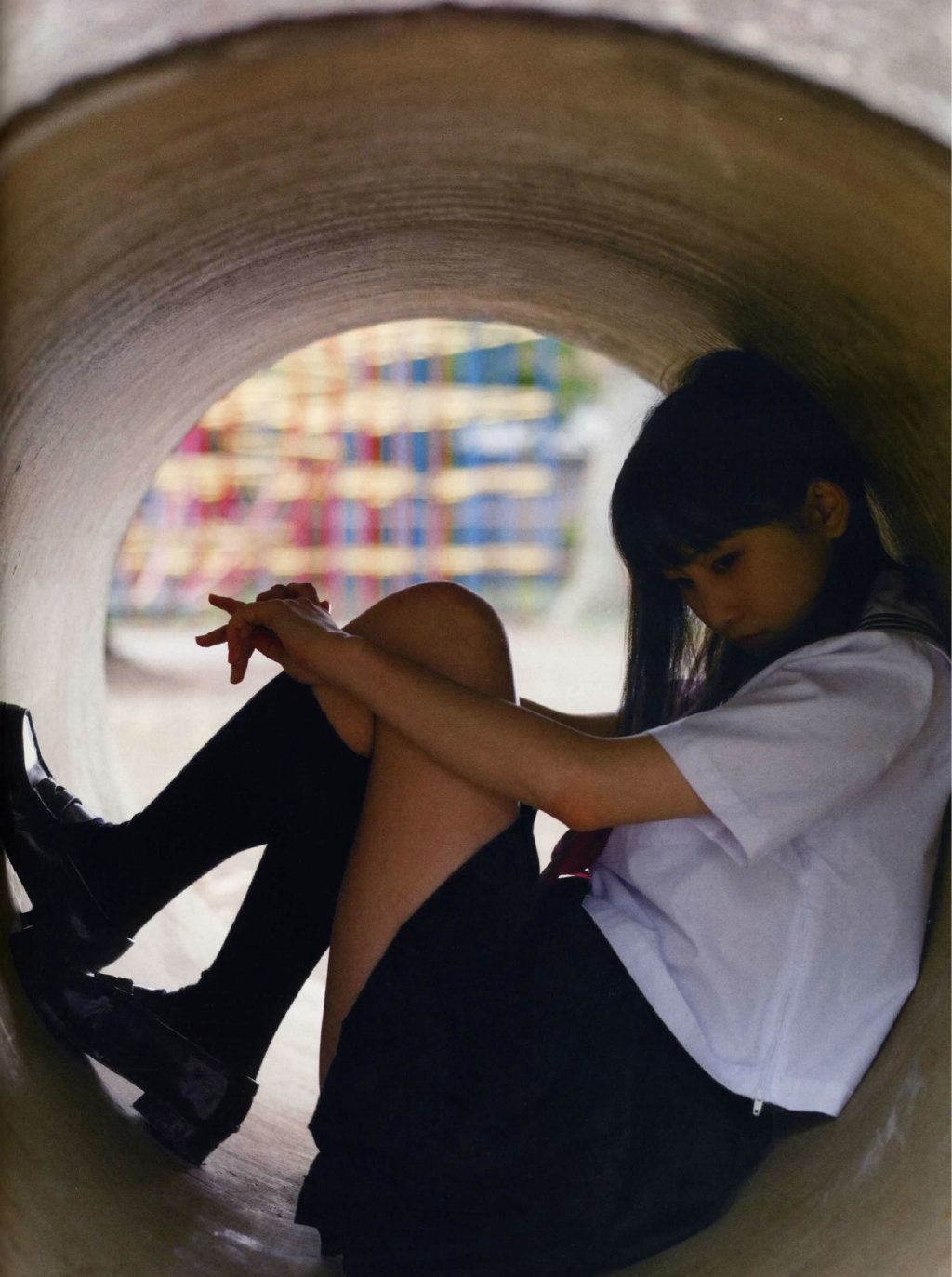 松井玲奈AKB48毕业制服写真[2]