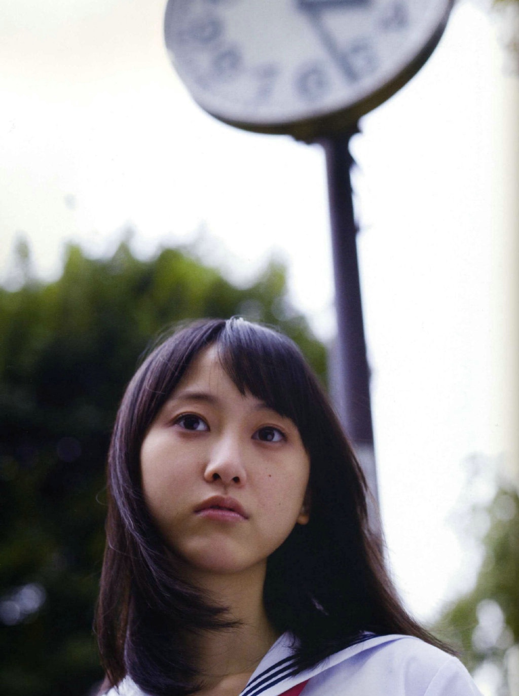 松井玲奈AKB48毕业制服写真[6]