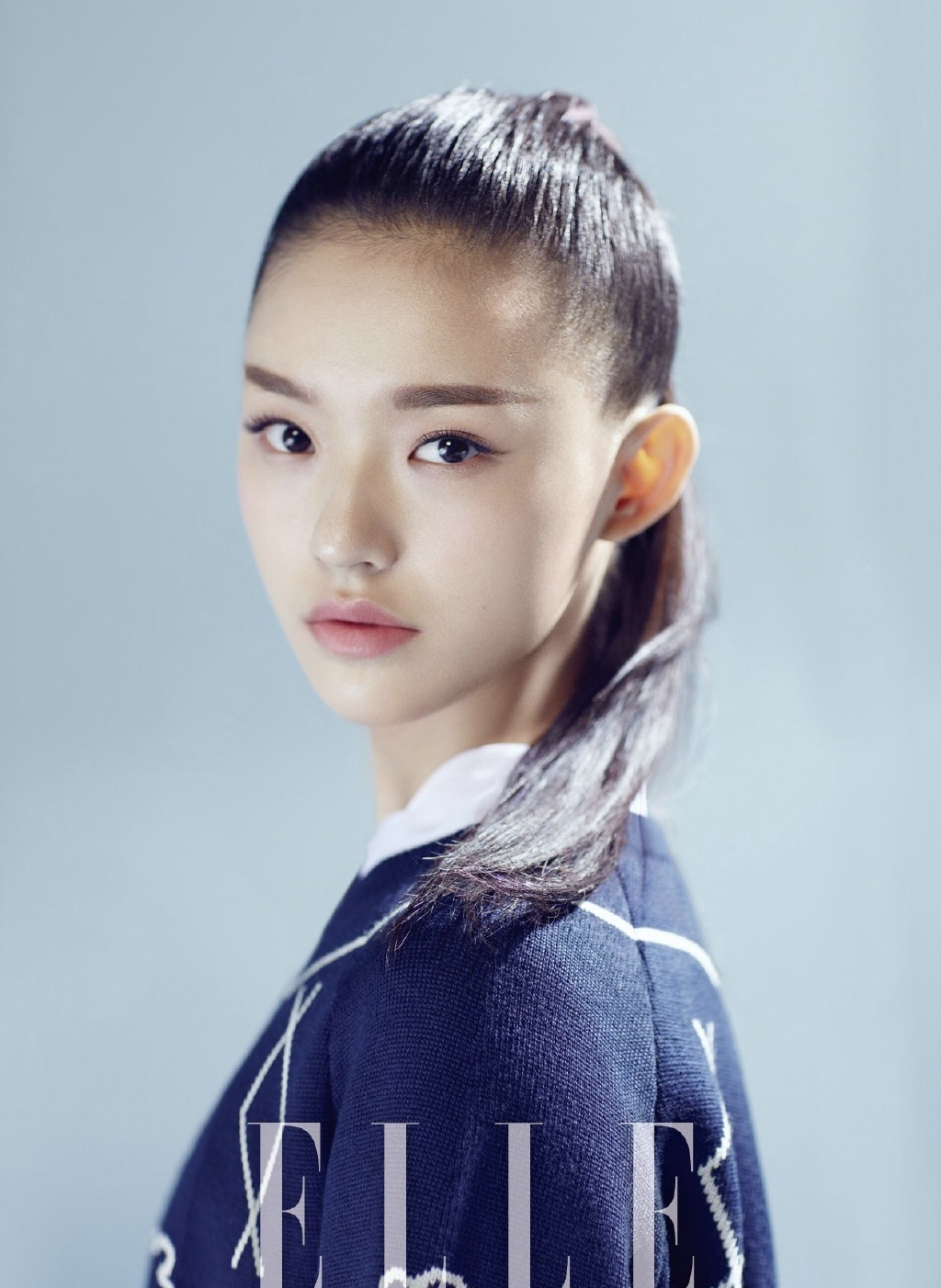 星女郎张雨绮、林允演绎ELLE 2月上封面大片[6]
