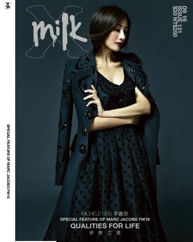 李嘉欣登上MilkXHK九月刊女神不老优雅霸气[3]