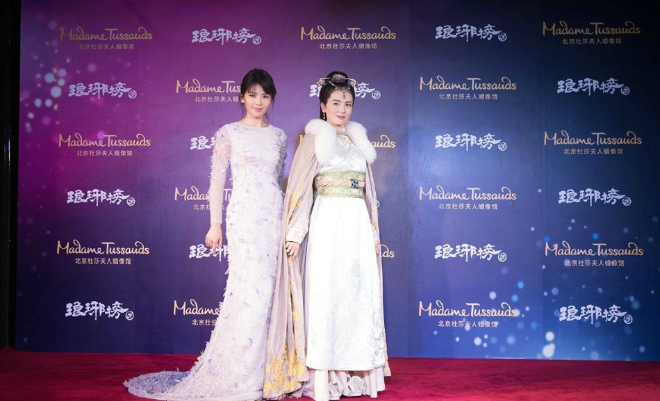 刘涛的蜡像入驻北京杜莎夫人蜡像馆相当传神[6]