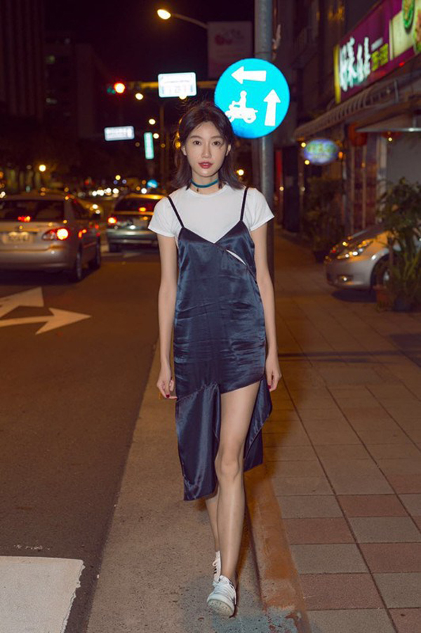 李斯羽极简私服夜游台北街拍[3]