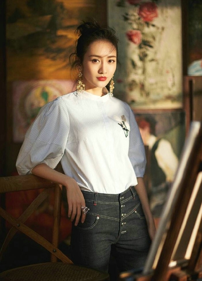王鸥美好大片 时尚优雅的女子[4]