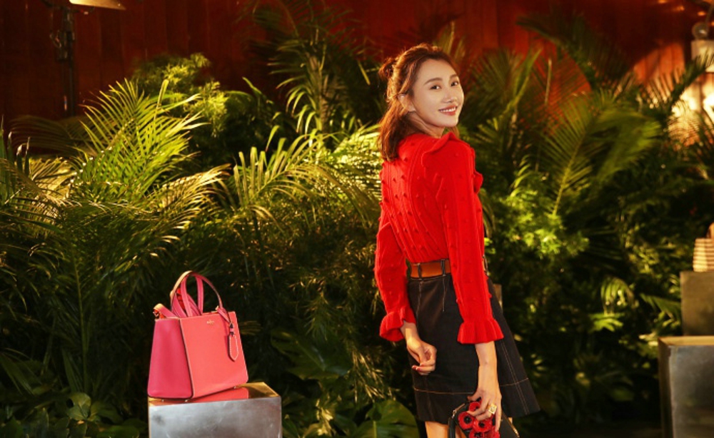 时尚女主播李斯羽现身Kate Spade[8]