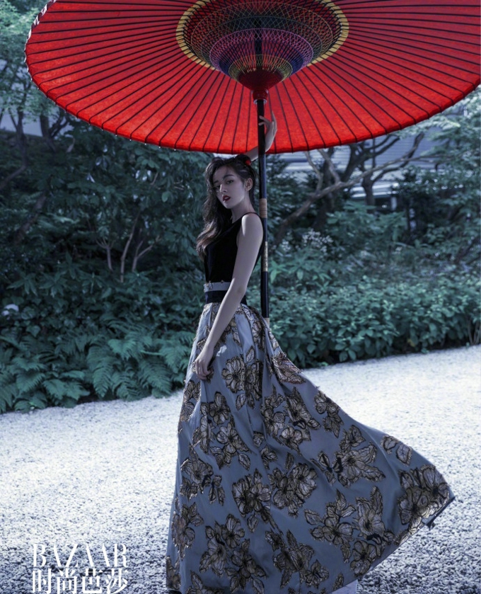 迪丽热巴时尚潮流大片美艳女杀手[2]