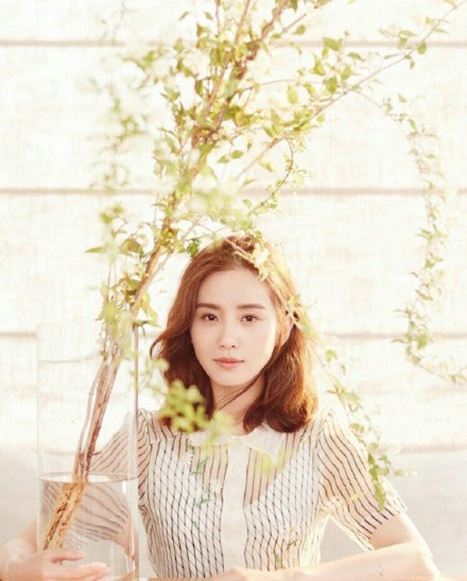 刘诗诗冬日暖阳唯美光影写真[8]