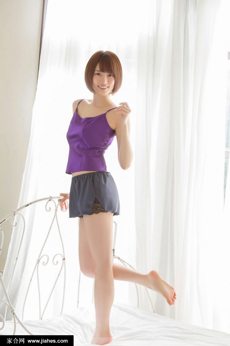 日本女优桥本奈奈未短发清新养眼写真图片[28]